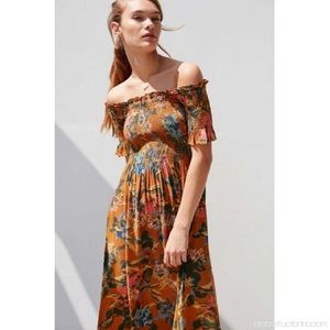 Urban Outfitters Kimchi Off the Shoulder Dress